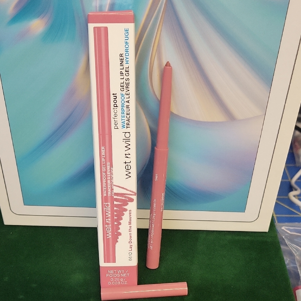 Wet n Wild Perfect Pout Gel Lip Liner 661D Lay Down The Mauves New In Box